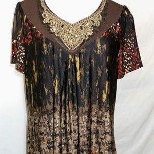 Essentials Women's Blouse Plus Size 1X